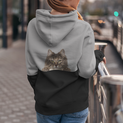 Can You See Me - Norwegian Forest Cat Hoodie V1