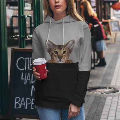 Can You See Me - Oriental Cat Hoodie V1