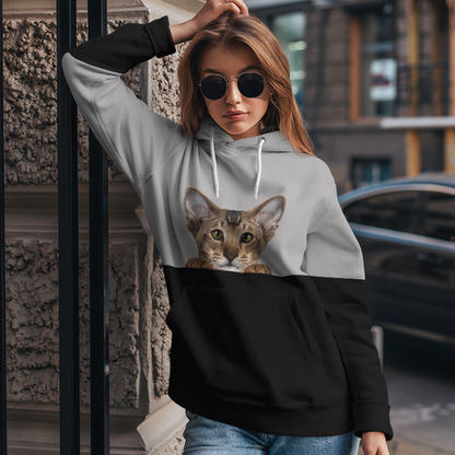 Can You See Me - Oriental Cat Hoodie V1