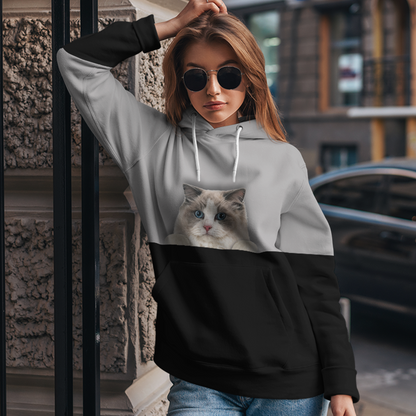 Can You See Me - Ragdoll Cat Hoodie V1