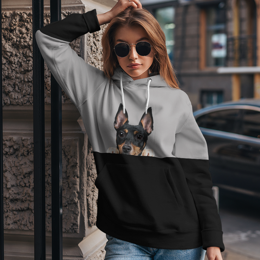 Can You See Me - Toy Fox Terrier Hoodie V1