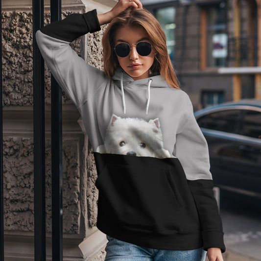 Can You See Me - West Highland White Terrier Hoodie V1
