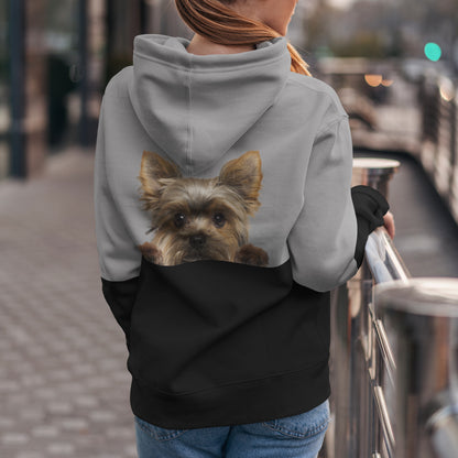 Can You See Me - Yorkshire Terrier Hoodie V1