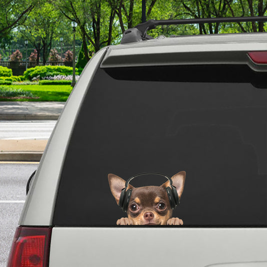 Can You See Me Now - Chihuahua Car/ Door/ Fridge/ Laptop Sticker V9