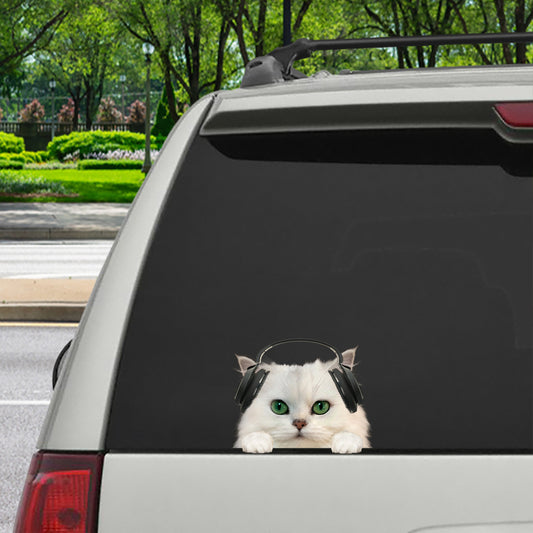 Can You See Me Now - Persian Cat Car/ Door/ Fridge/ Laptop Sticker V3