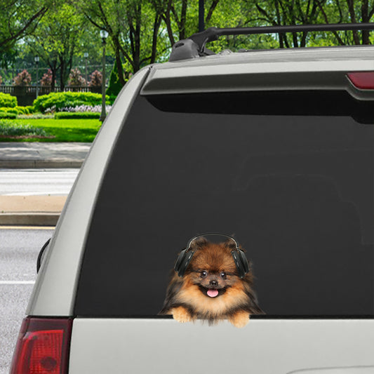 Can You See Me Now - Pomeranian Car/ Door/ Fridge/ Laptop Sticker V8