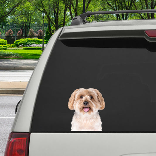 Can You See Me Now - Yorkshire Terrier Car/ Door/ Fridge/ Laptop Sticker V4