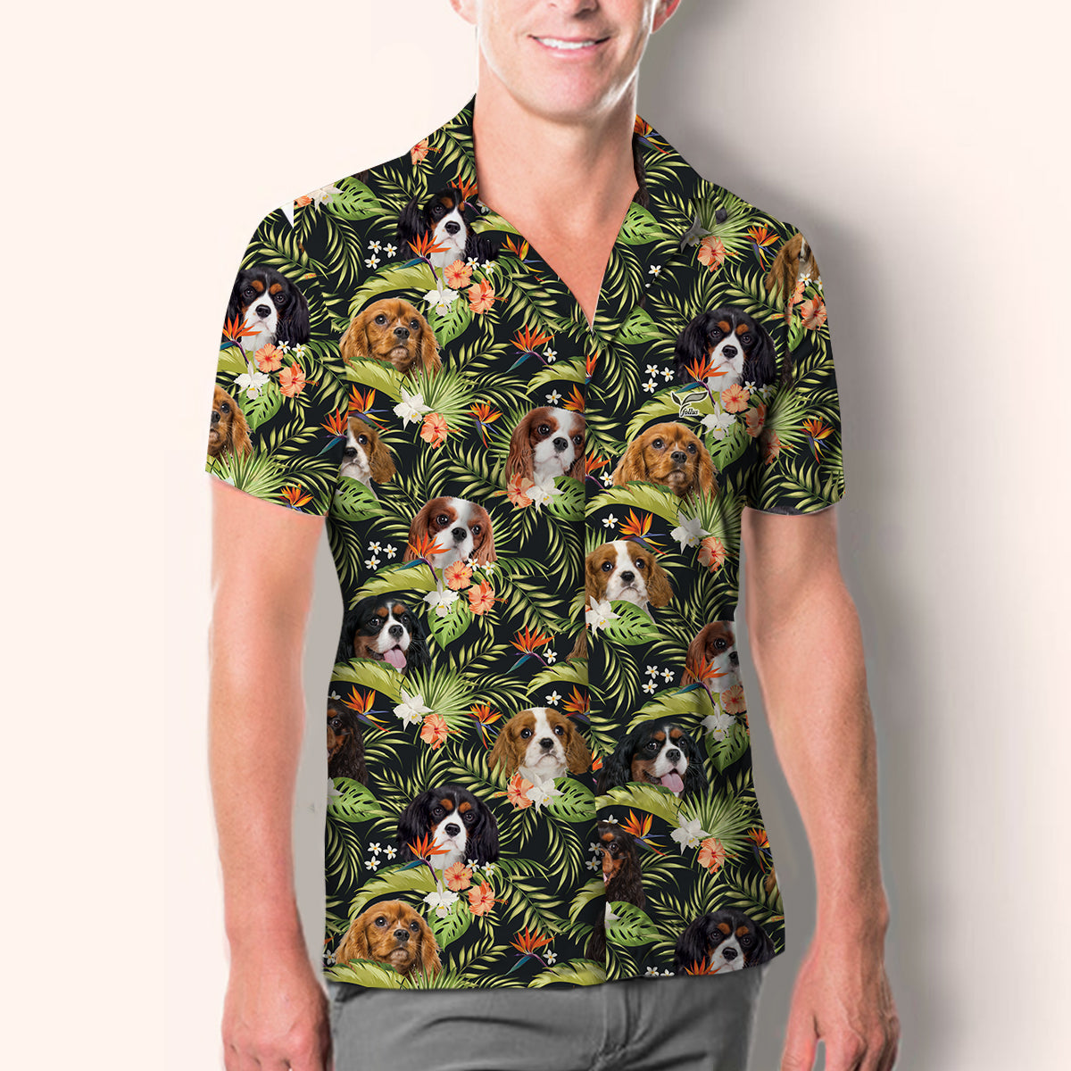 Cavalier King Charles Spaniel - Hawaiian Shirt V5