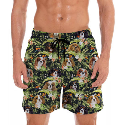 Cavalier King Charles Spaniel - Hawaiian Shorts V5