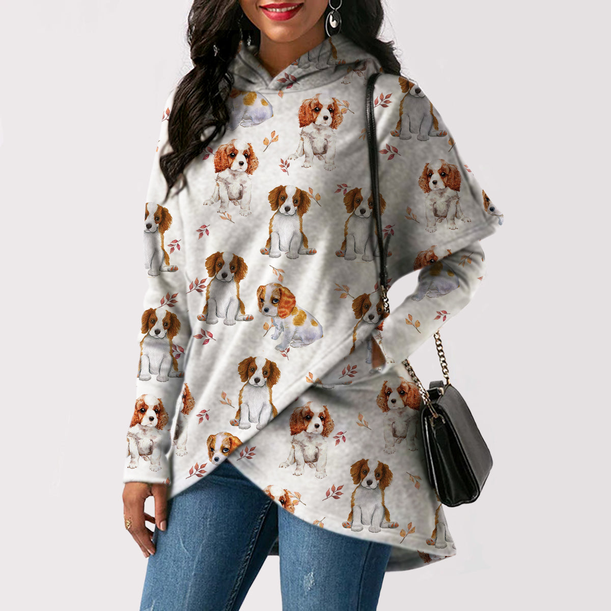 Cavalier King Charles Spaniel - Fashion Long Hoodie V1