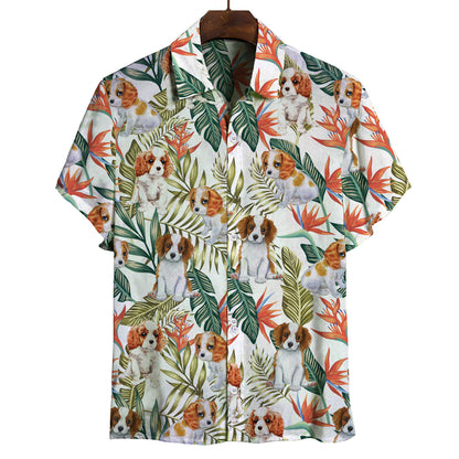 Cavalier King Charles Spaniel - Hawaiian Shirt V2