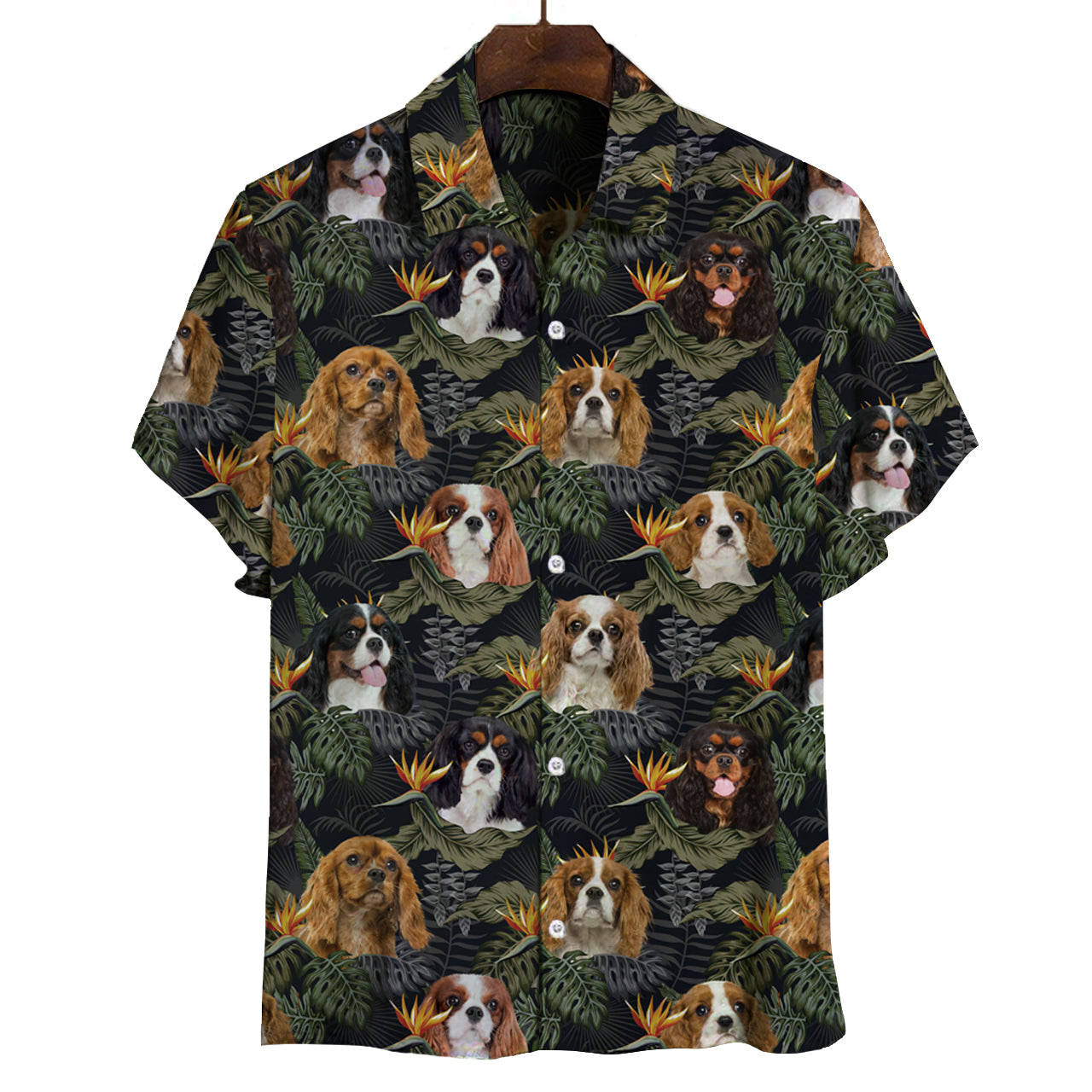 Cavalier King Charles Spaniel - Hawaiian Shirt V3