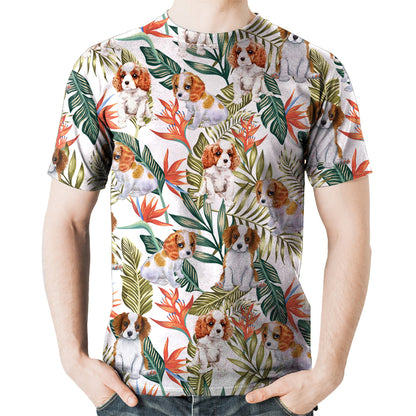 Cavalier King Charles Spaniel - Hawaiian T-Shirt V2