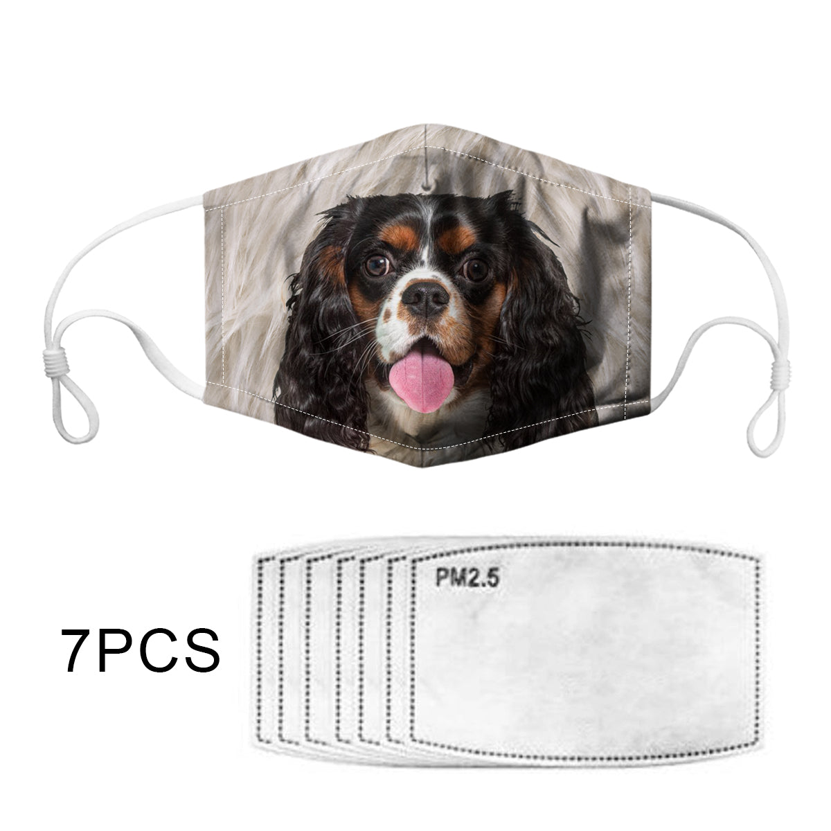 Cavalier King Charles Spaniel F-Mask V2