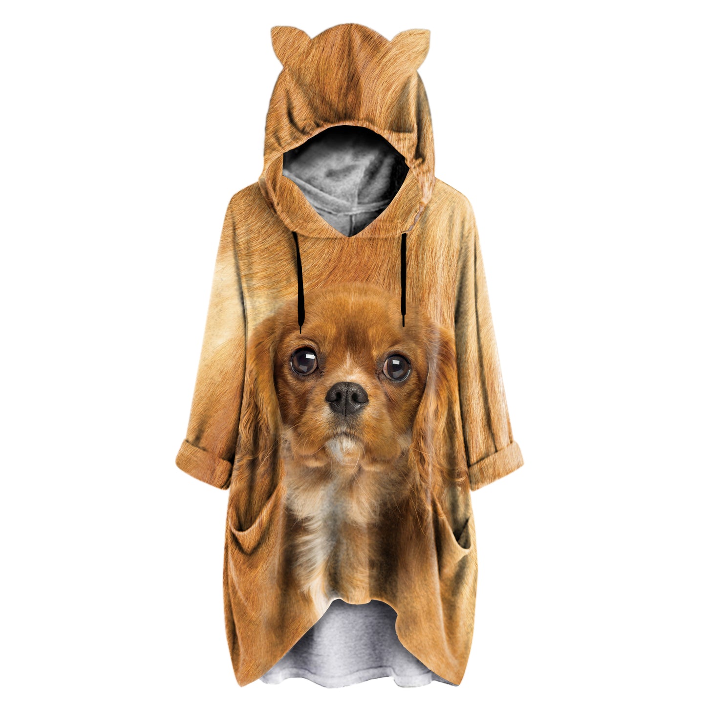 Cavalier King Charles Spaniel Mom - Hoodie With Ears V2