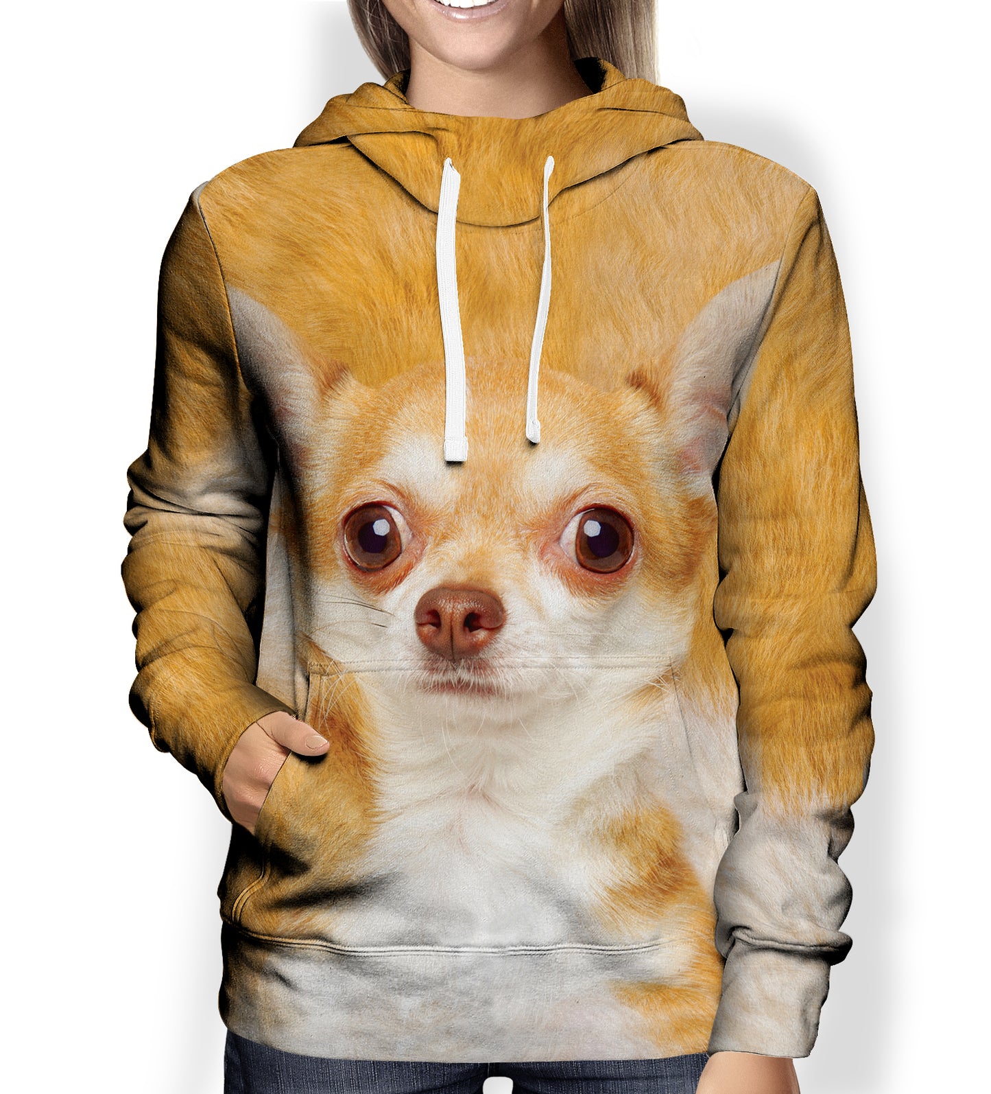 Sweat à capuche Chihuahua - Partout