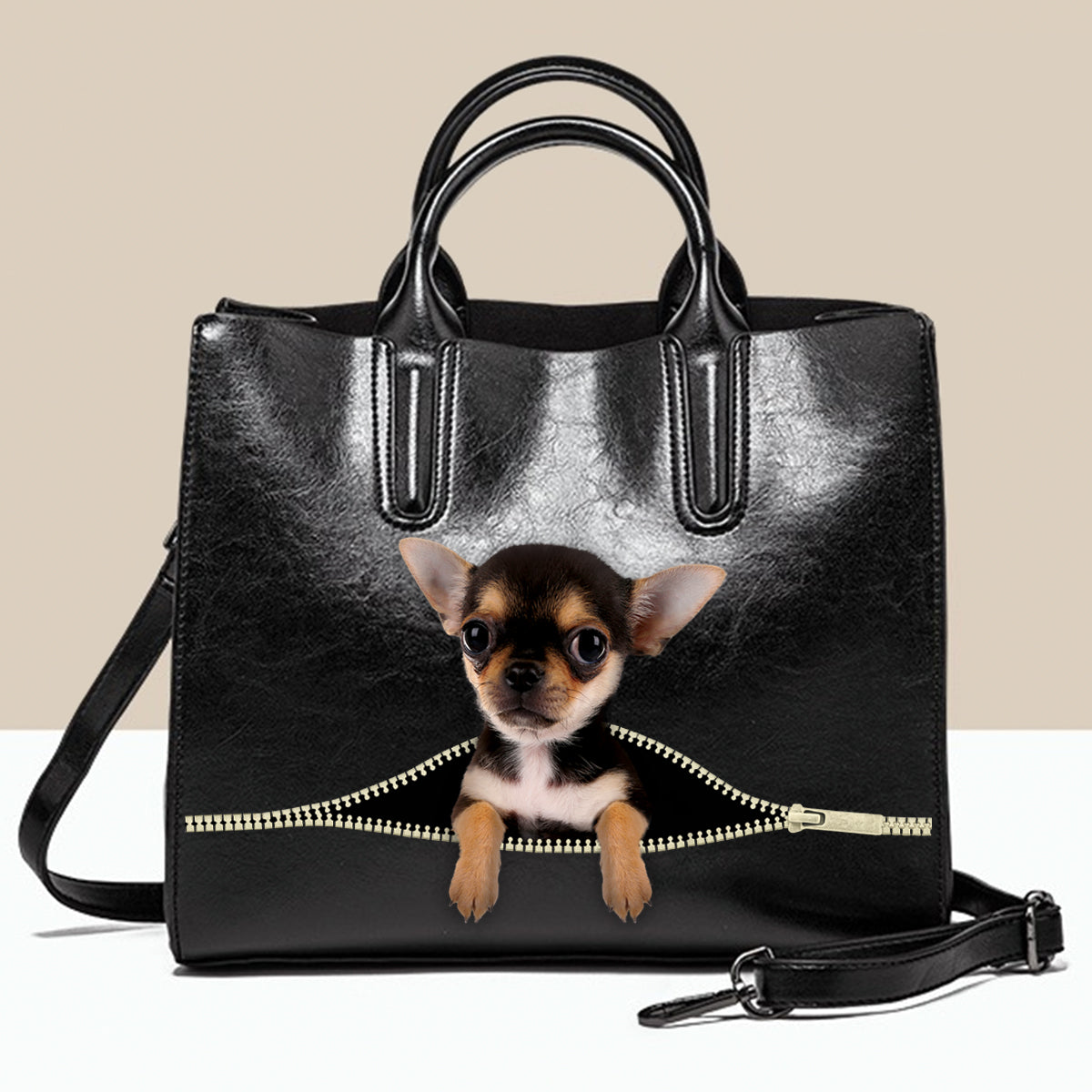 Chihuahua Luxury Handbag V5