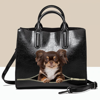 Chihuahua Luxury Handbag V7