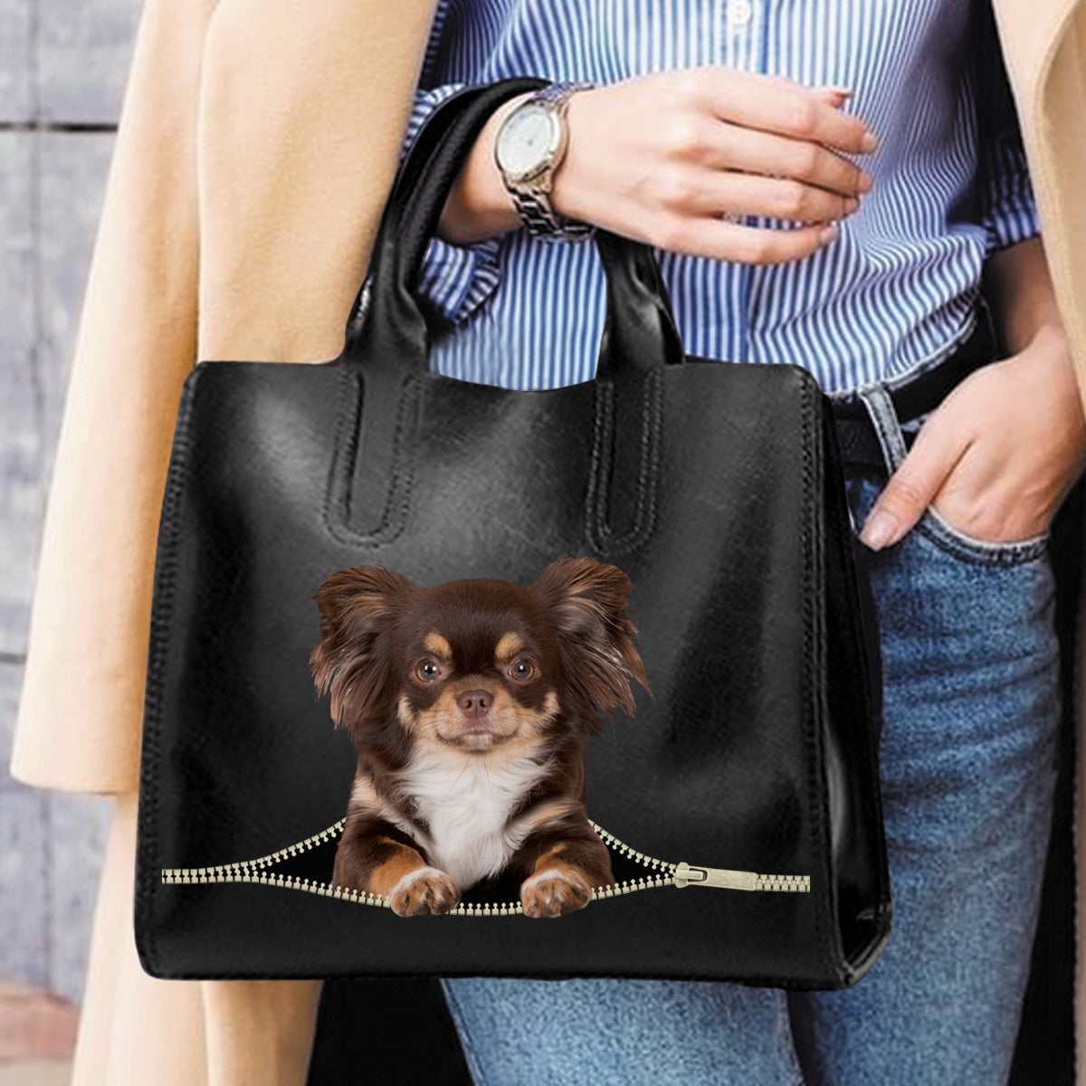 Sac à main de luxe Chihuahua V7