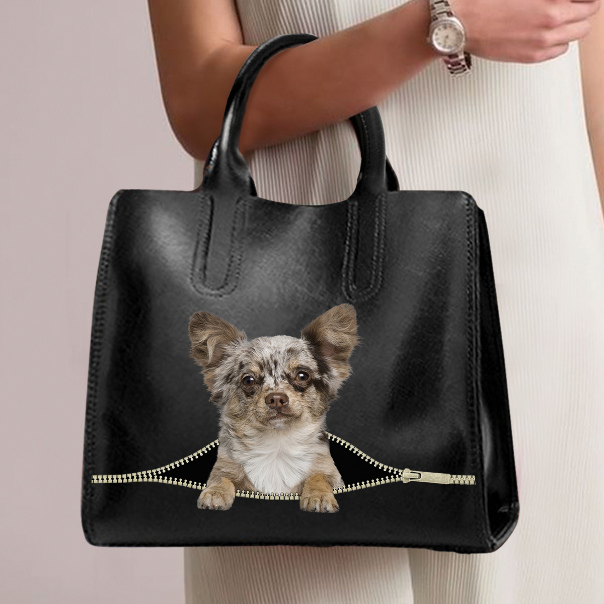 Chihuahua Luxury Handbag V9