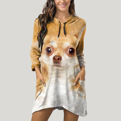 Chihuahua Mom - Hoodie With Ears V1