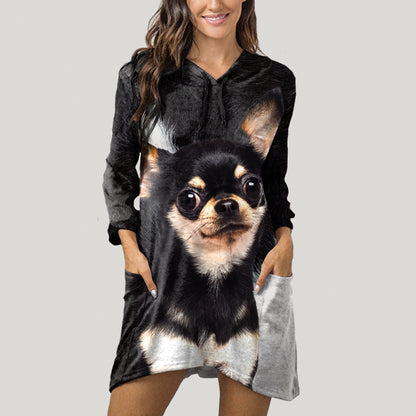 Chihuahua Mom - Hoodie With Ears V2