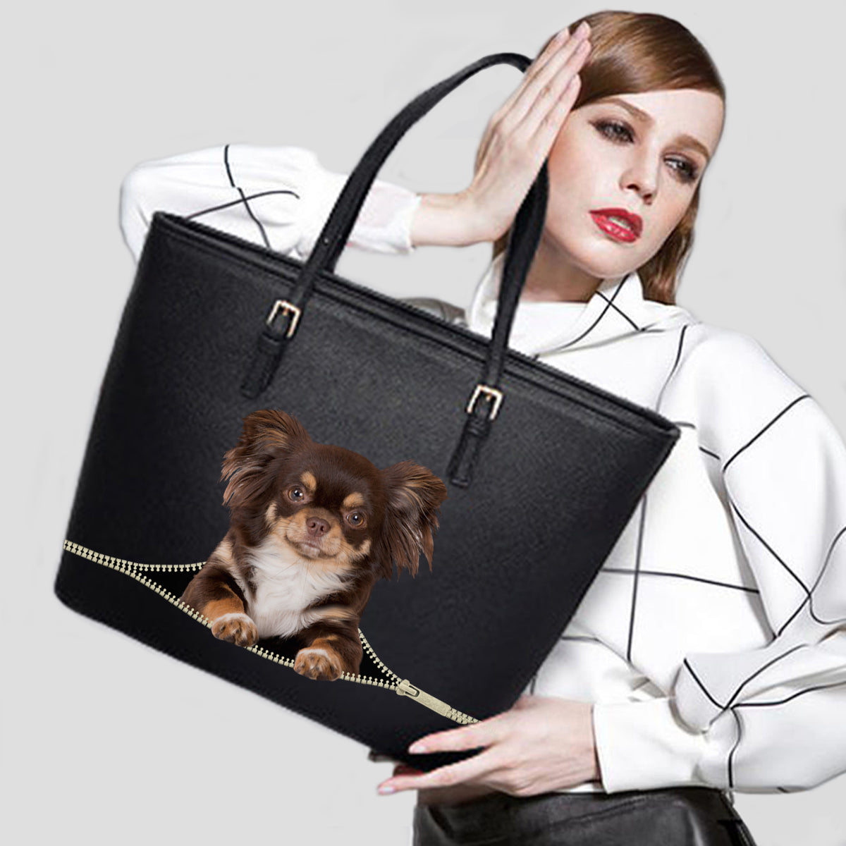 Chihuahua Tote Bag V6