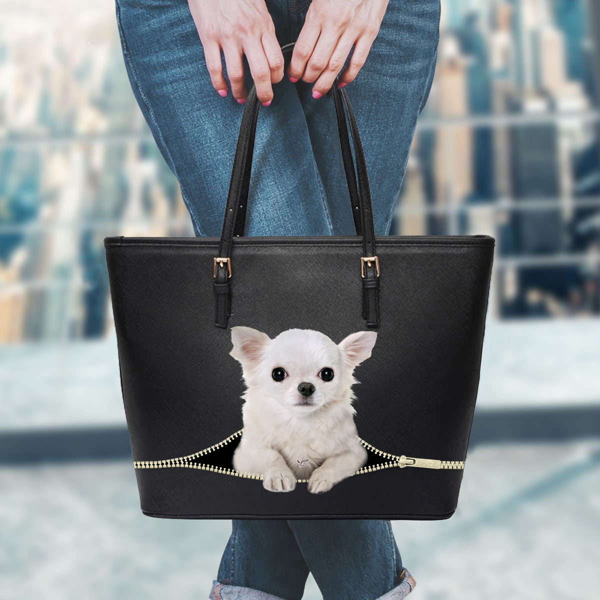 Chihuahua Tote Bag V8