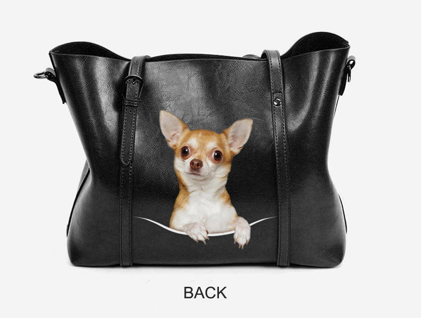 Chihuahua Einzigartige Handtasche V3