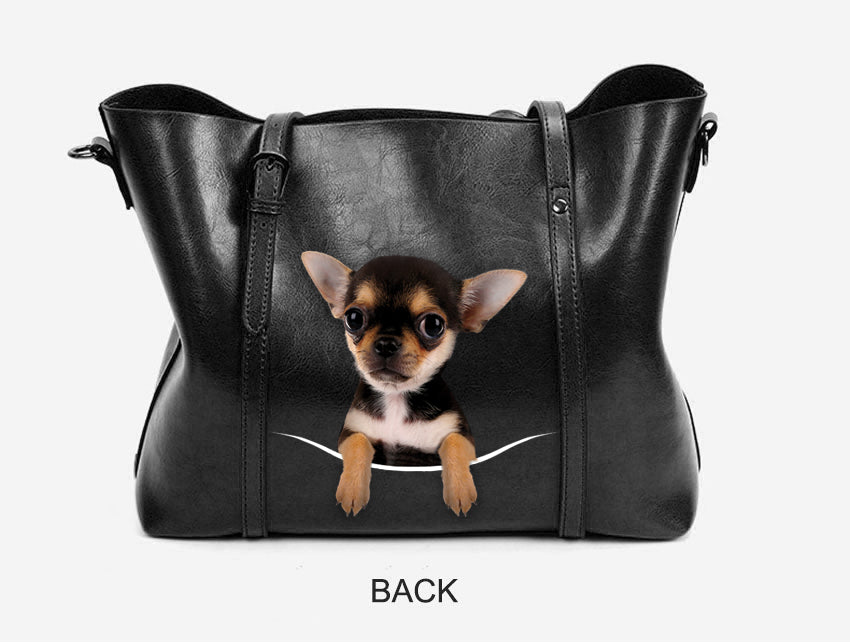 Chihuahua Einzigartige Handtasche V4