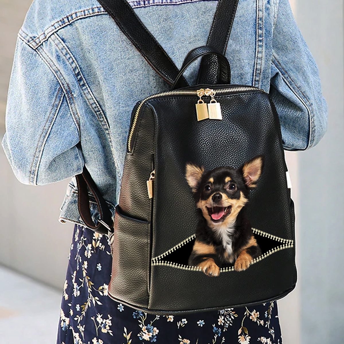 Chihuahua Backpack V4