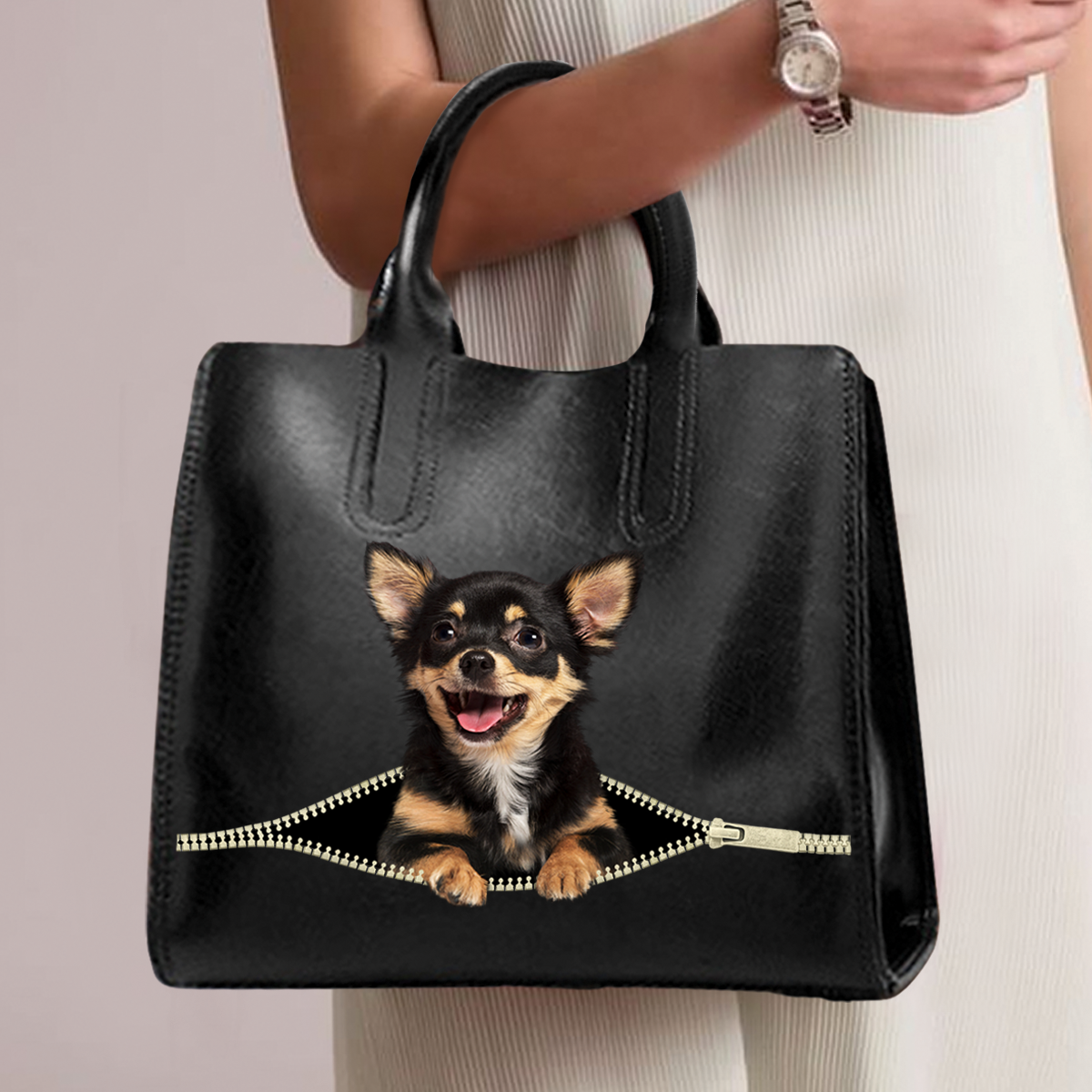 Chihuahua Luxury Handbag V3