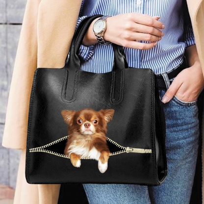 Chihuahua Luxury Handbag V4
