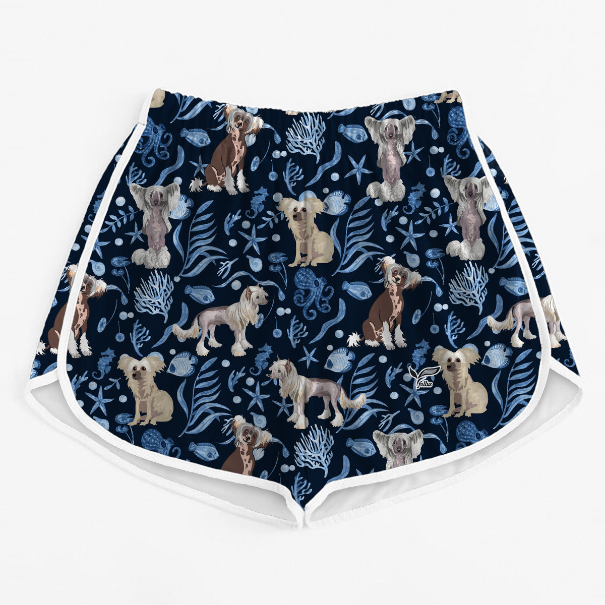 Chinese Crested - Colorful Women's Running Shorts V3