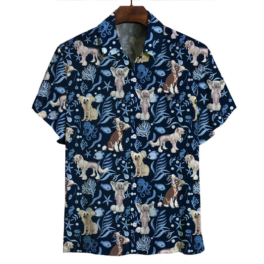 Chinese Crested - Hawaiian Shirt V3