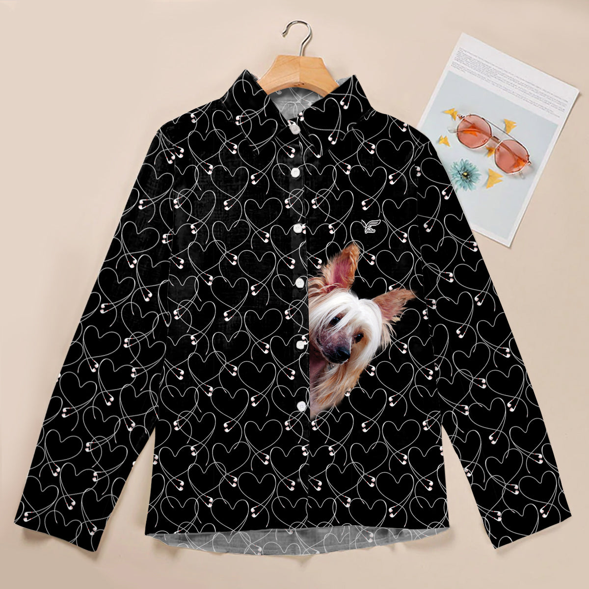 Chinese Crested Will Steal Your Heart - Follus Women's Long-Sleeve Shirt