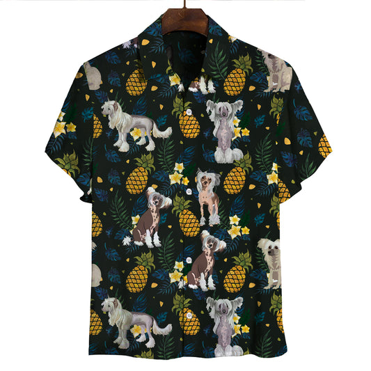 Chinese Crested - Hawaiian Shirt V1