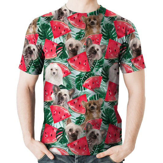 Chinese Crested - Hawaiian T-Shirt V2