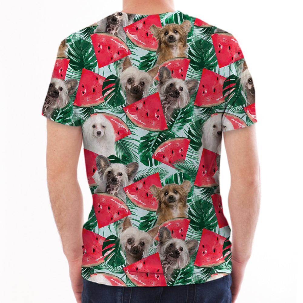 Chinese Crested - Hawaii-T-Shirt V2