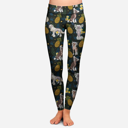 Chinois à crête - Leggings colorés V2