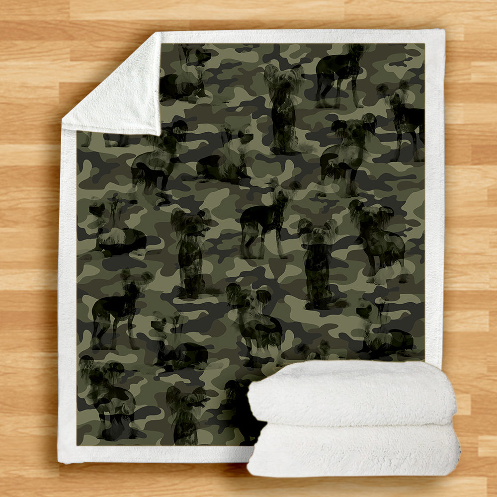 Chinesische Wappen-Camouflage-Decke V1