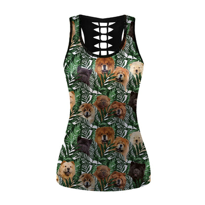 Chow Chow - Hawaiianisches Tanktop V1