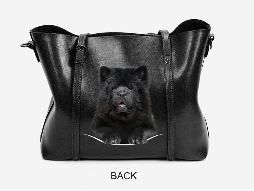 Chow Chow Einzigartige Handtasche V2