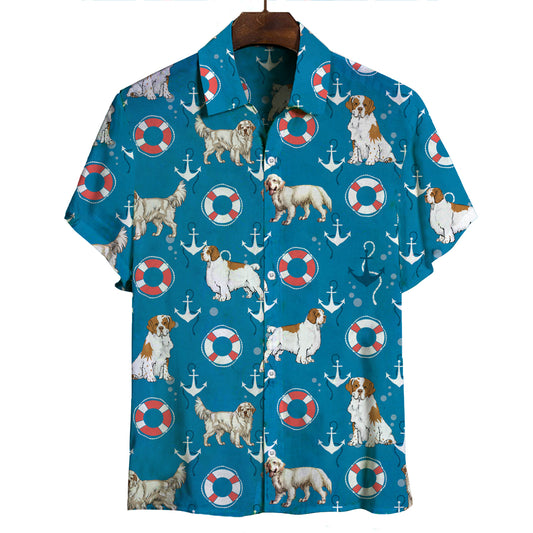 Clumber Spaniel - Hawaiihemd V1