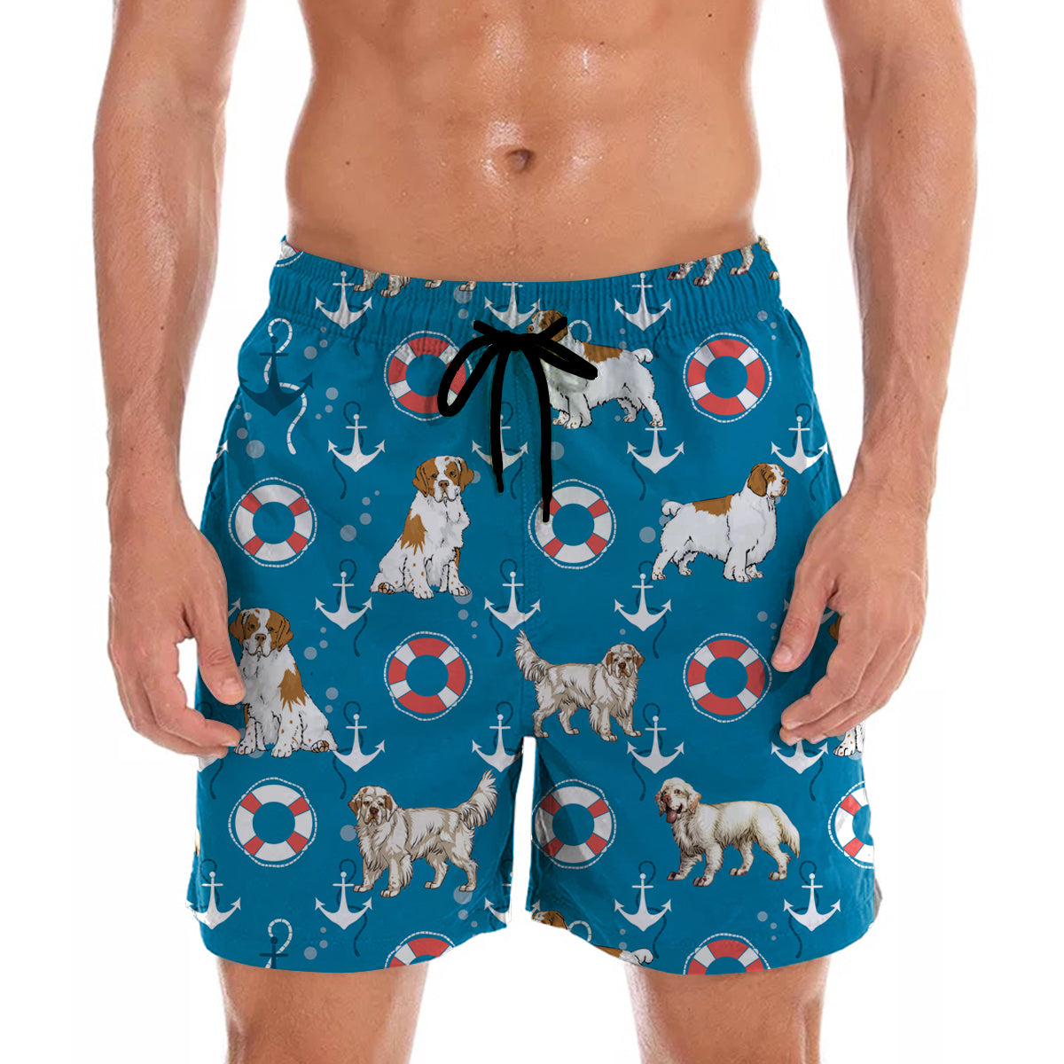 Clumber Spaniel - Hawaiian Shorts V1