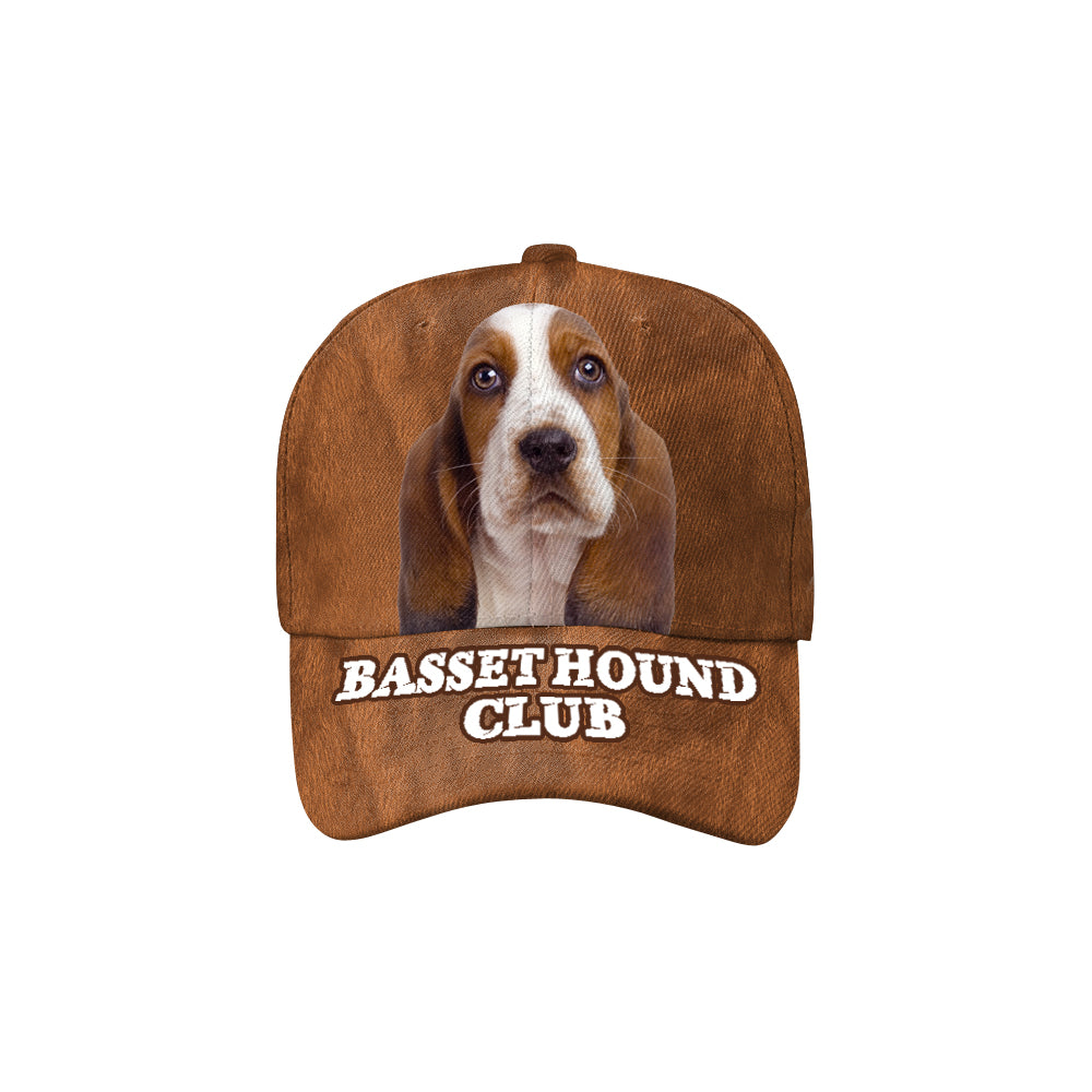 Cool Basset Hound Cap V1