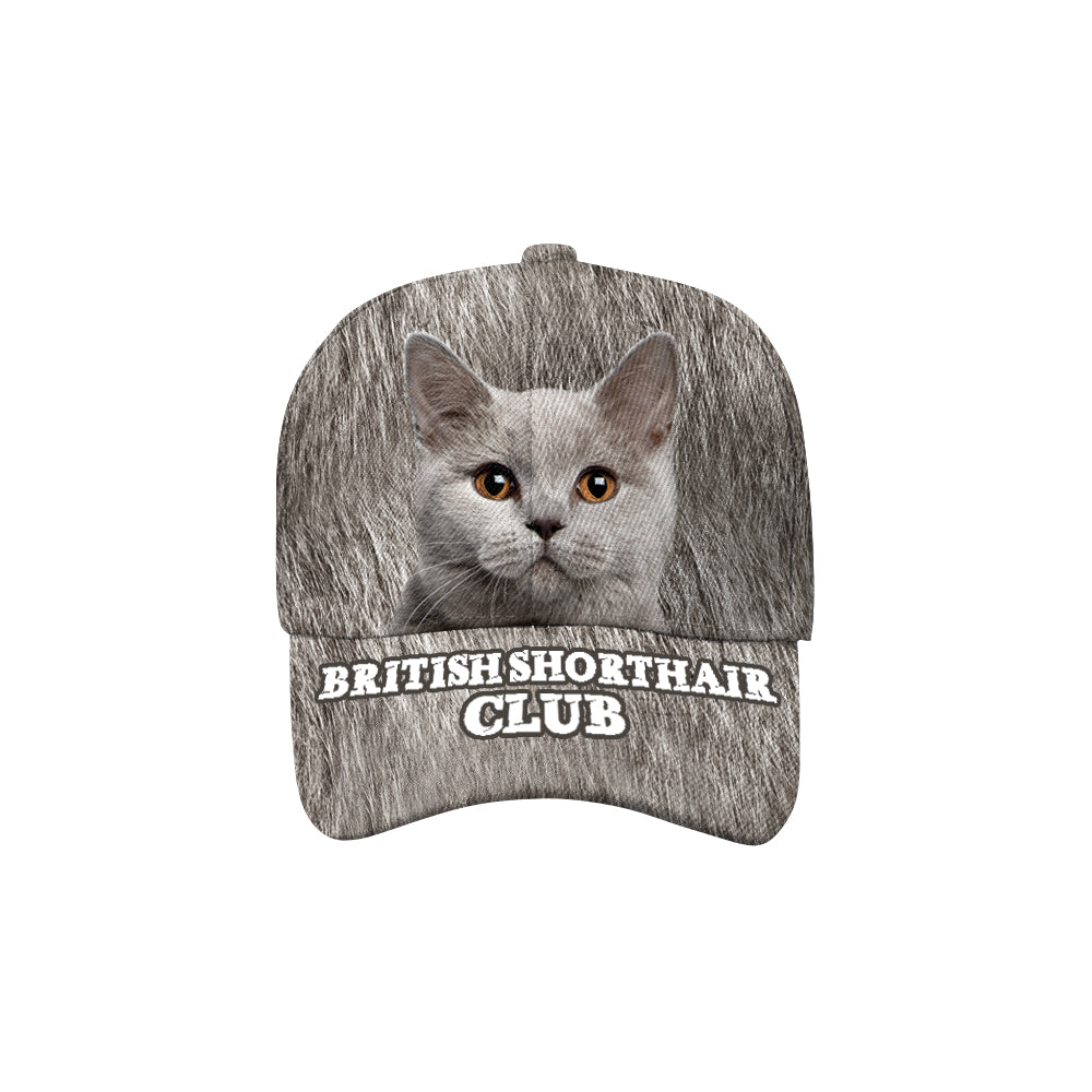 Cool British Shorthair Cat Cap V1