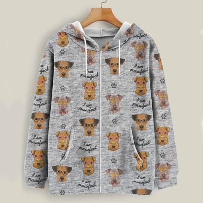 Ich bin Pawfect - Airedale Terrier Hoodie