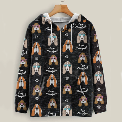 I'm Pawfect - Basset Hound Hoodie