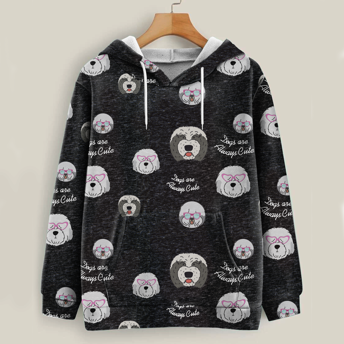 Ich bin Pawfect - Old English Sheepdog Hoodie